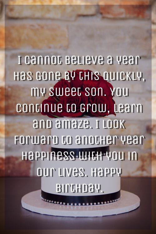 birthday wishes for my first born son